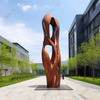 도시 장식용 Corten 강철 조각품