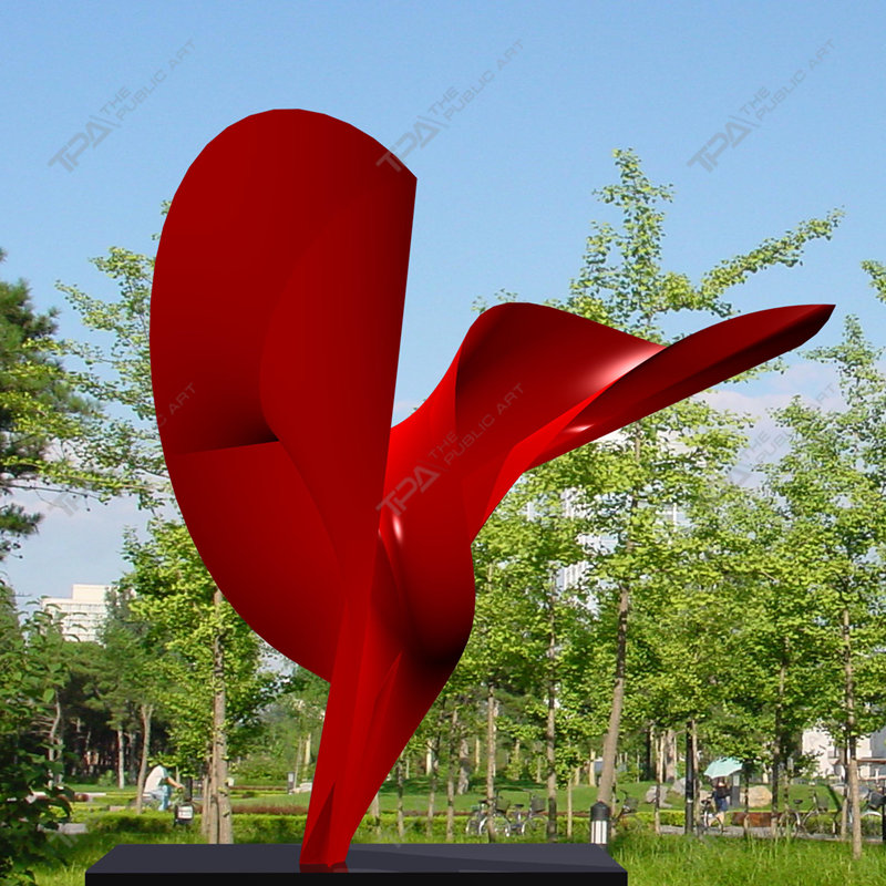 1 《雨丝风文》不锈钢喷漆环境植入设计效果图 2012 尺寸50cm _副本_副本